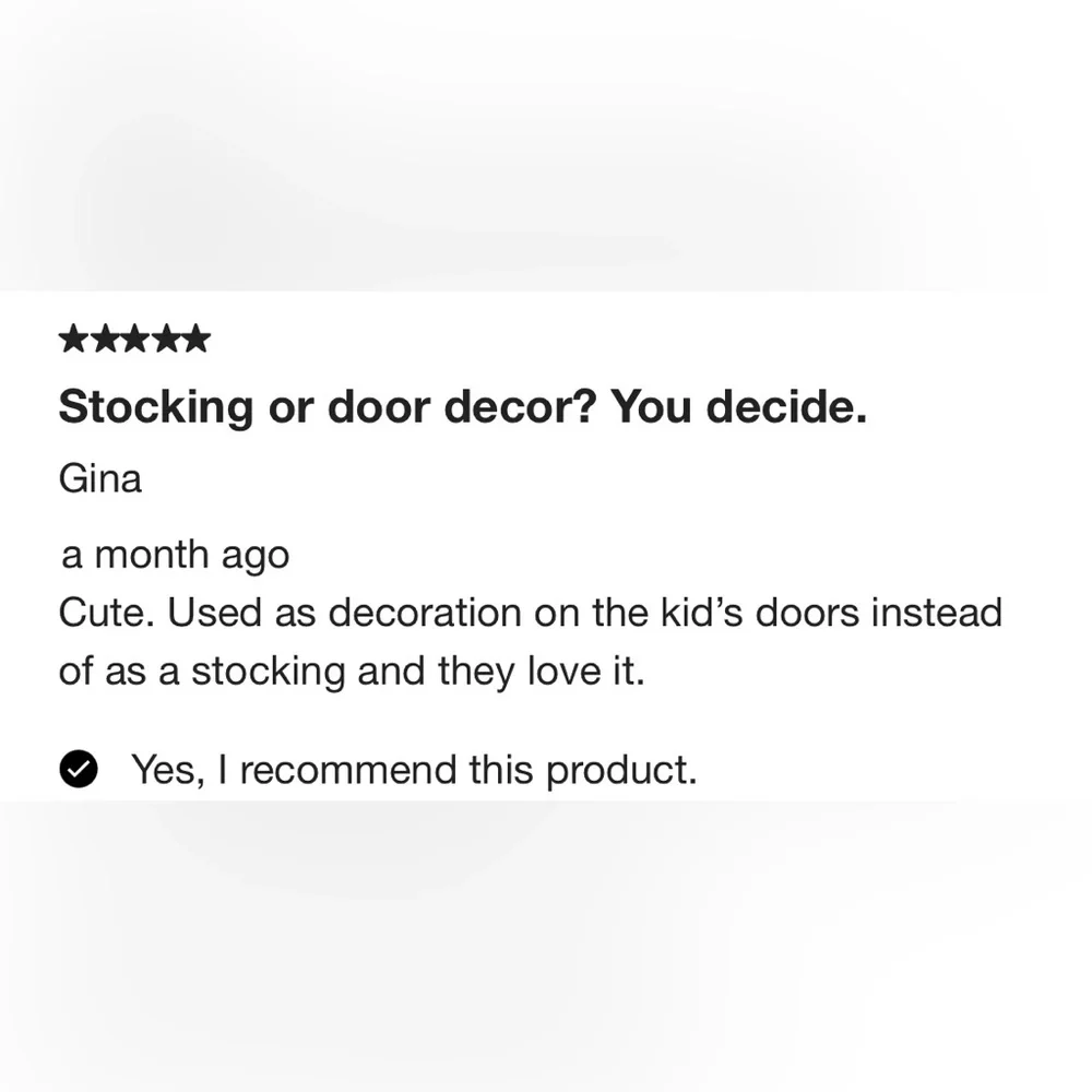 Crate&kids Brown Reindeer Holiday Stocking Crate&barrel